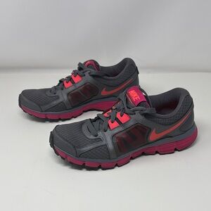 Nike Dual Fusion ST 2 Running Shoes Women's Size 9.5 Gray Pink